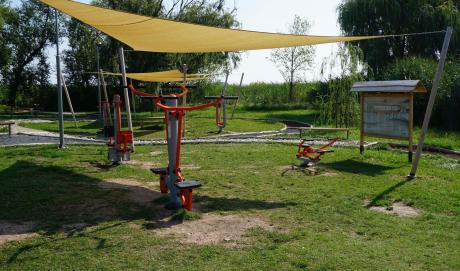 Kneipp-féle mezítlábas ösvény - szabadidő park
